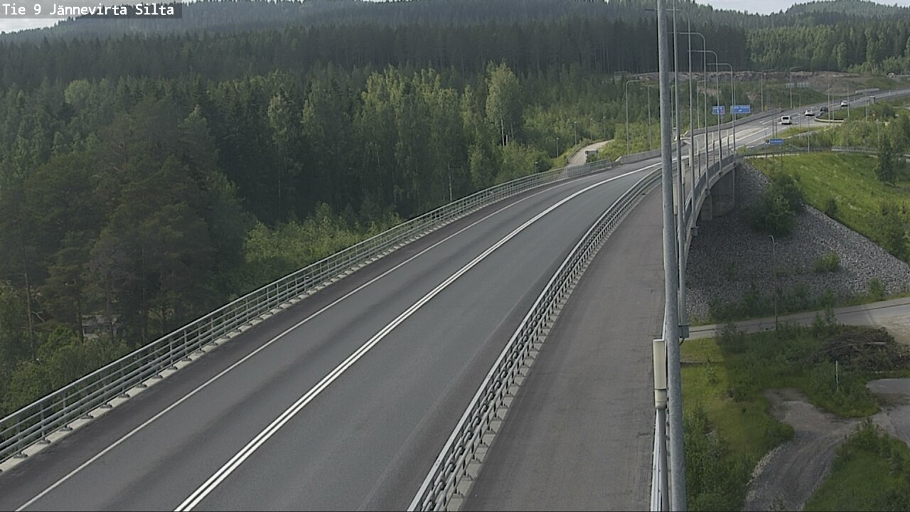 Kelikamerat Kuva Tie 9 Kuopio, Jännevirran silta, Kuopio, Pohjois-Savo