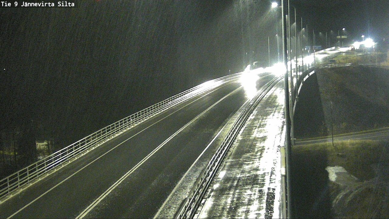Weather Camera Image Väg 9 Kuopio, Jännevirran silta, Kuopio, Pohjois-Savo
