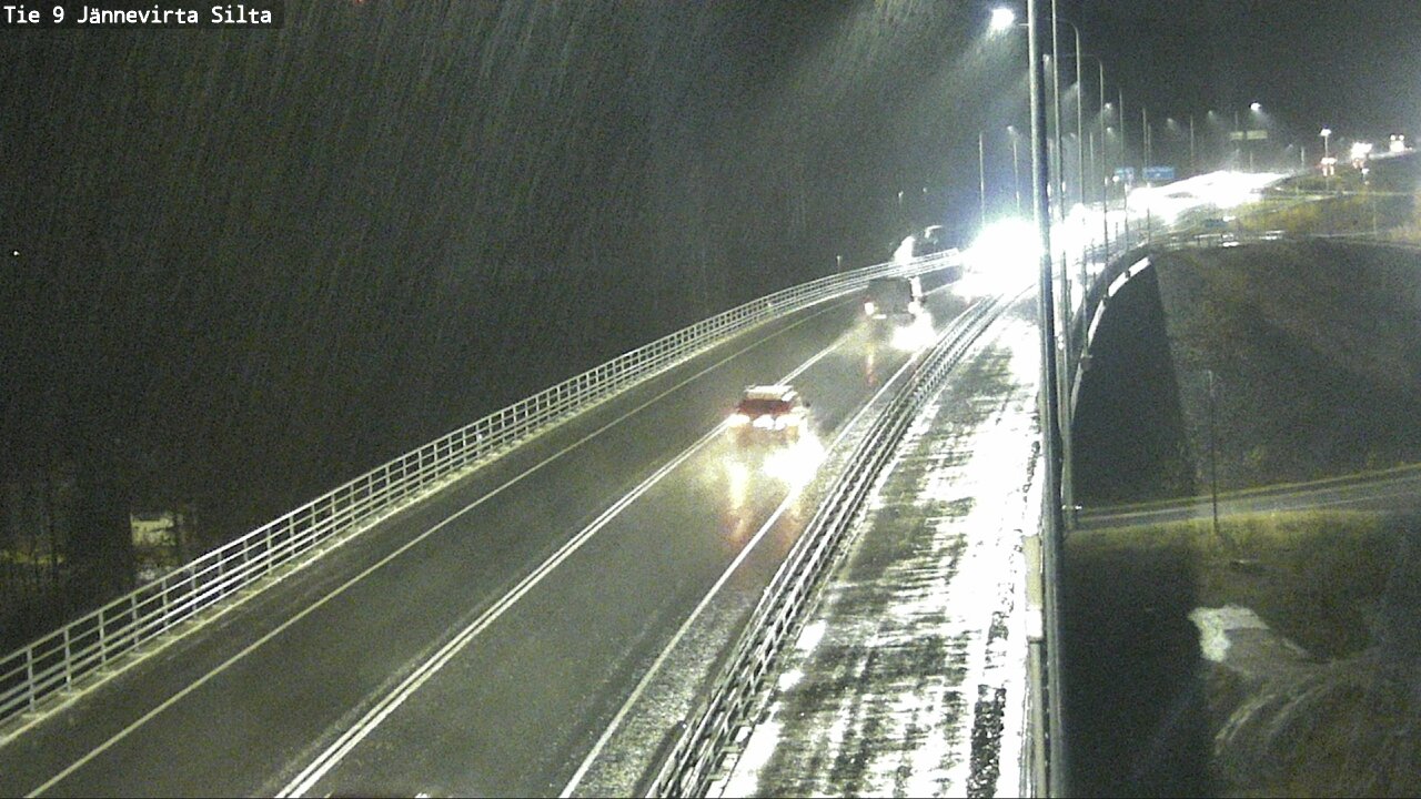 Weather Camera Image Väg 9 Kuopio, Jännevirran silta, Kuopio, Pohjois-Savo