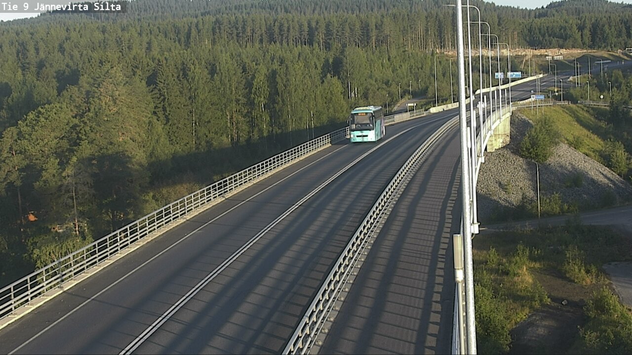 Kelikamerat Kuva Tie 9 Kuopio, Jännevirran silta, Kuopio, Pohjois-Savo