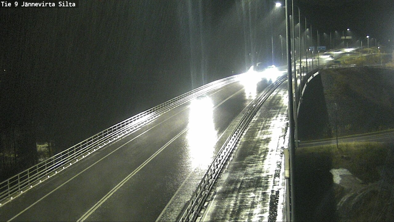 Weather Camera Image Väg 9 Kuopio, Jännevirran silta, Kuopio, Pohjois-Savo