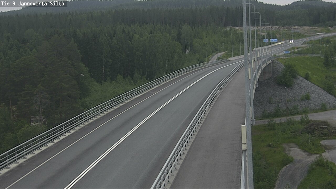 Kelikamerat Kuva Tie 9 Kuopio, Jännevirran silta, Kuopio, Pohjois-Savo