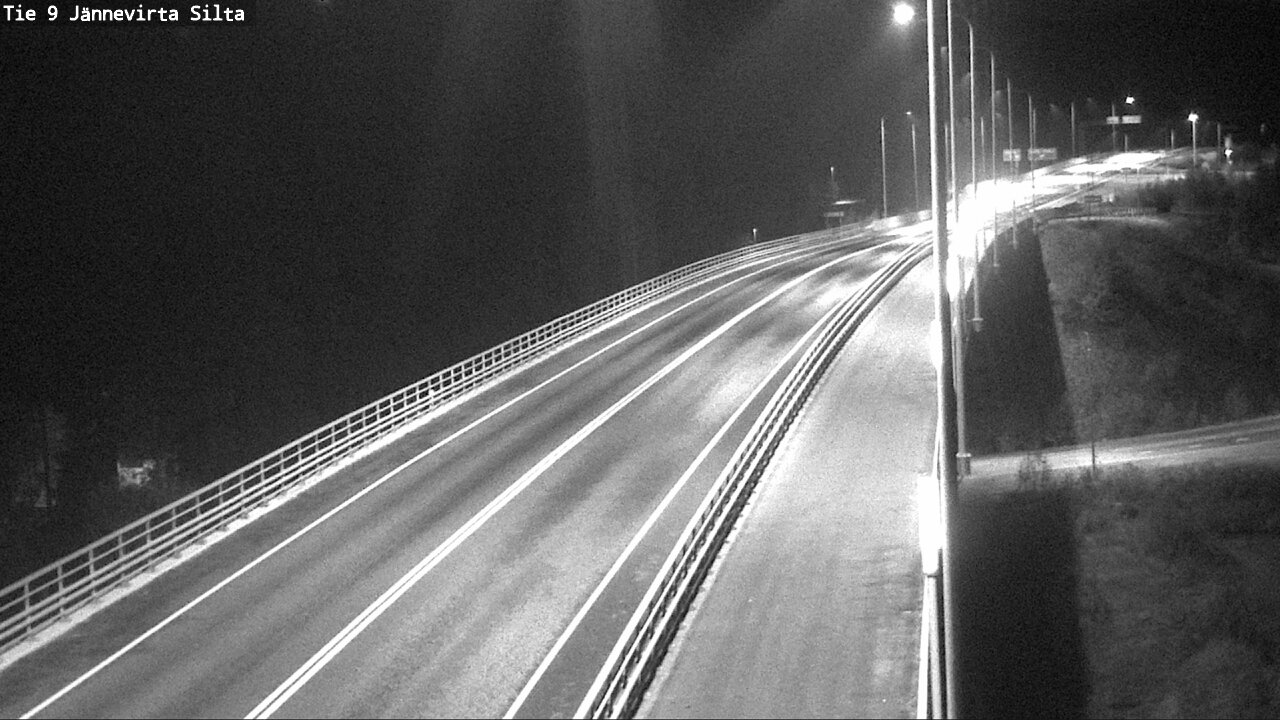 Weather Camera Image Road 9 Kuopio, Jännevirran silta, Kuopio, Pohjois-Savo