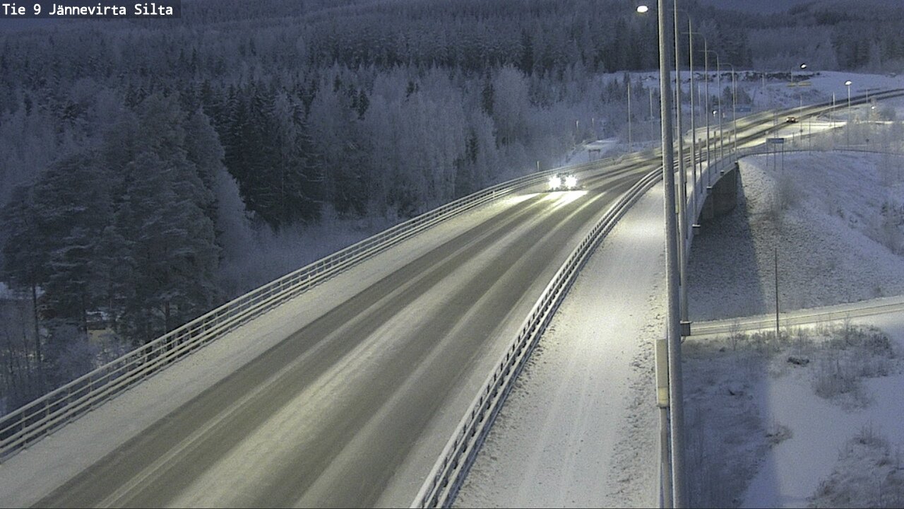 Kelikamerat Kuva Tie 9 Kuopio, Jännevirran silta, Kuopio, Pohjois-Savo