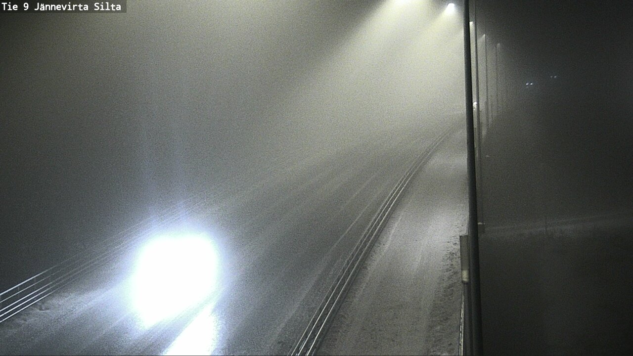 Weather Camera Image Road 9 Kuopio, Jännevirran silta, Kuopio, Pohjois-Savo