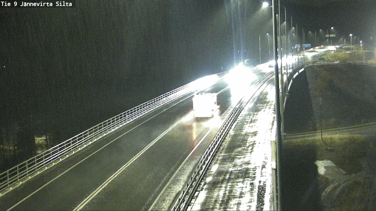 Weather Camera Image Väg 9 Kuopio, Jännevirran silta, Kuopio, Pohjois-Savo