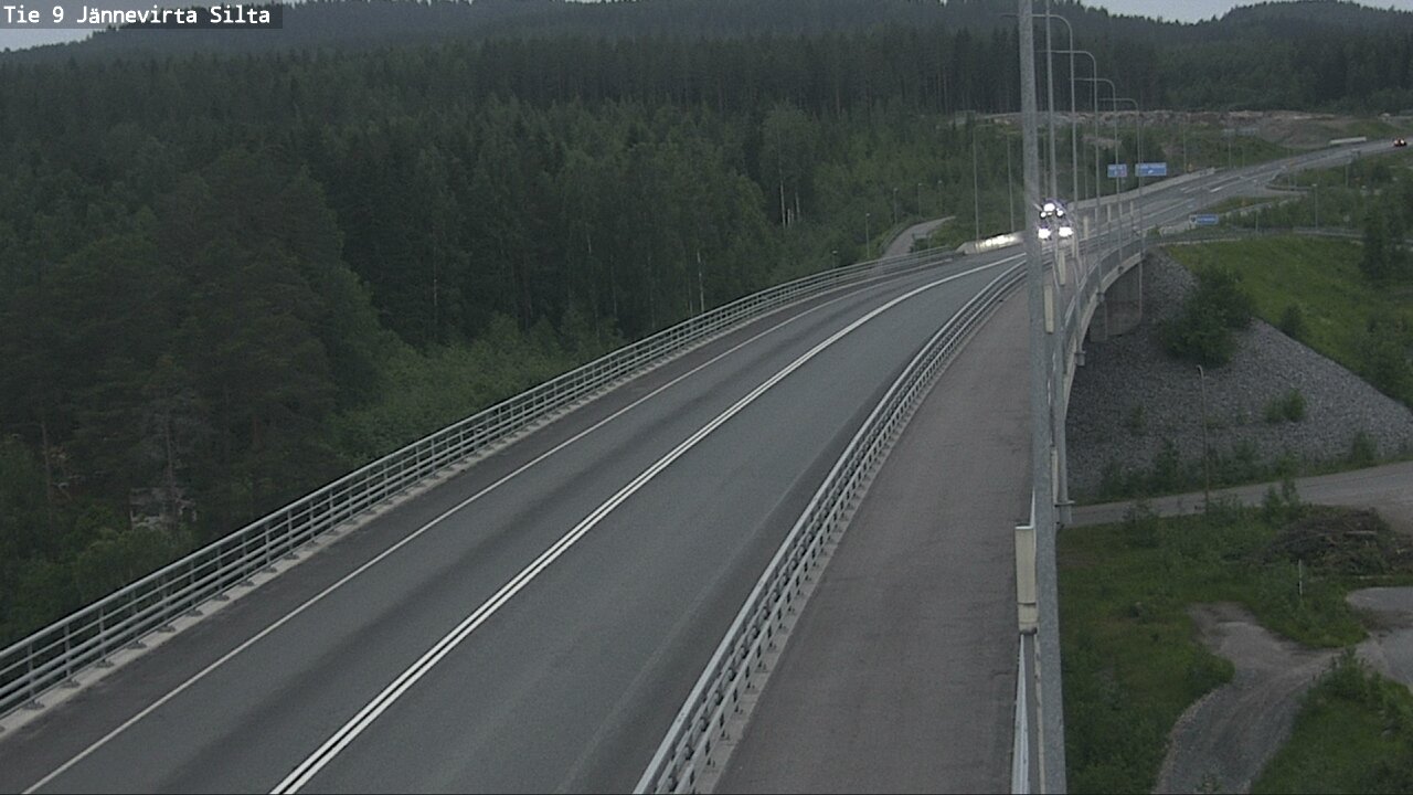 Kelikamerat Kuva Tie 9 Kuopio, Jännevirran silta, Kuopio, Pohjois-Savo