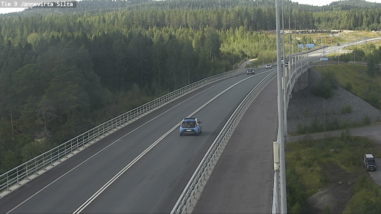 Kelikamerat Kuva Tie 9 Kuopio, Jännevirran silta, Kuopio, Pohjois-Savo