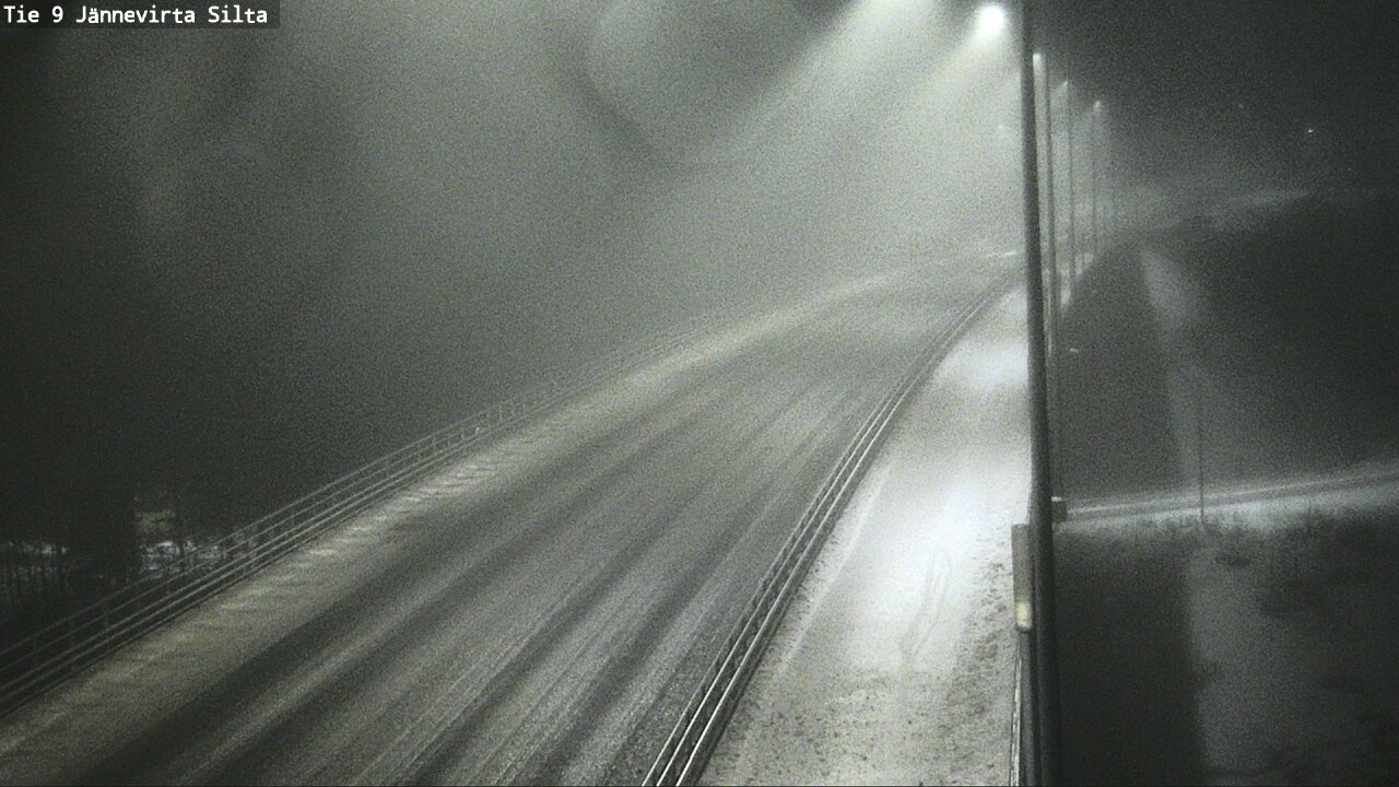 Weather Camera Image Road 9 Kuopio, Jännevirran silta, Kuopio, Pohjois-Savo