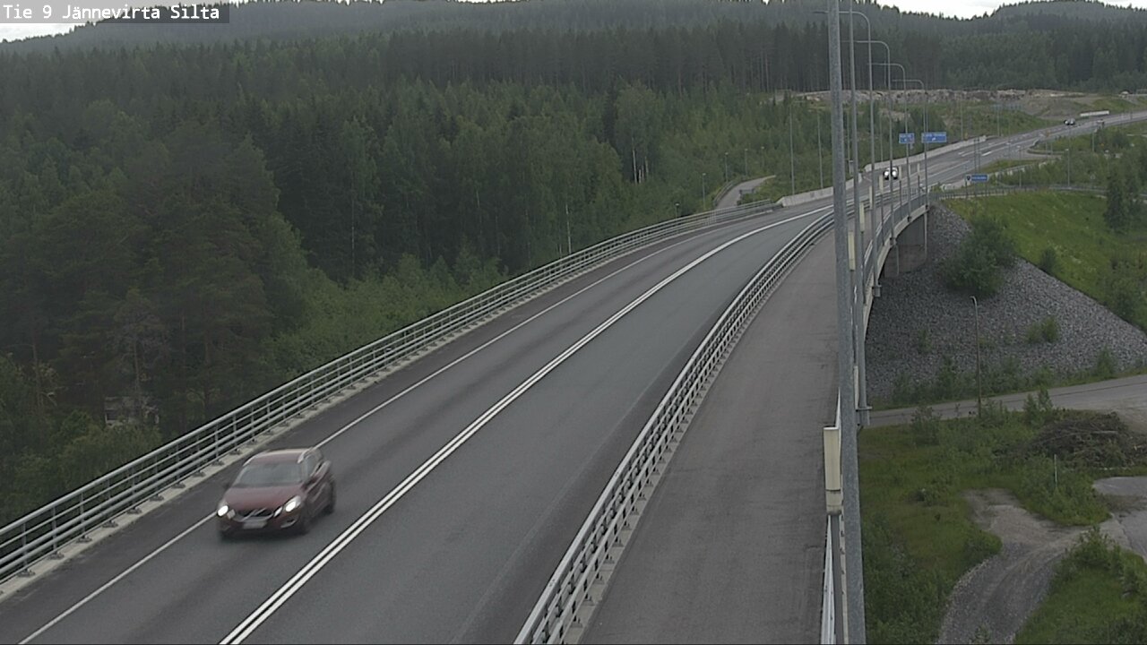 Kelikamerat Kuva Tie 9 Kuopio, Jännevirran silta, Kuopio, Pohjois-Savo