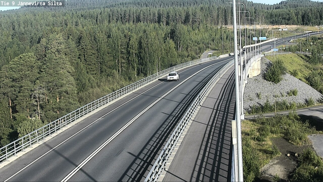 Kelikamerat Kuva Tie 9 Kuopio, Jännevirran silta, Kuopio, Pohjois-Savo