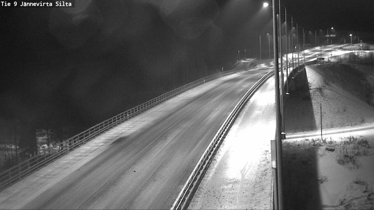 Weather Camera Image Road 9 Kuopio, Jännevirran silta, Kuopio, Pohjois-Savo