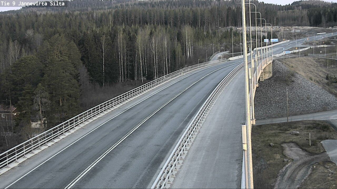 Kelikamerat Kuva Tie 9 Kuopio, Jännevirran silta, Kuopio, Pohjois-Savo
