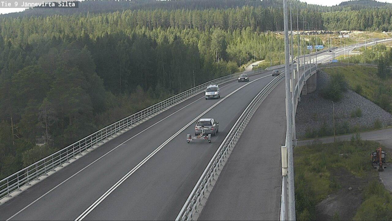 Kelikamerat Kuva Tie 9 Kuopio, Jännevirran silta, Kuopio, Pohjois-Savo