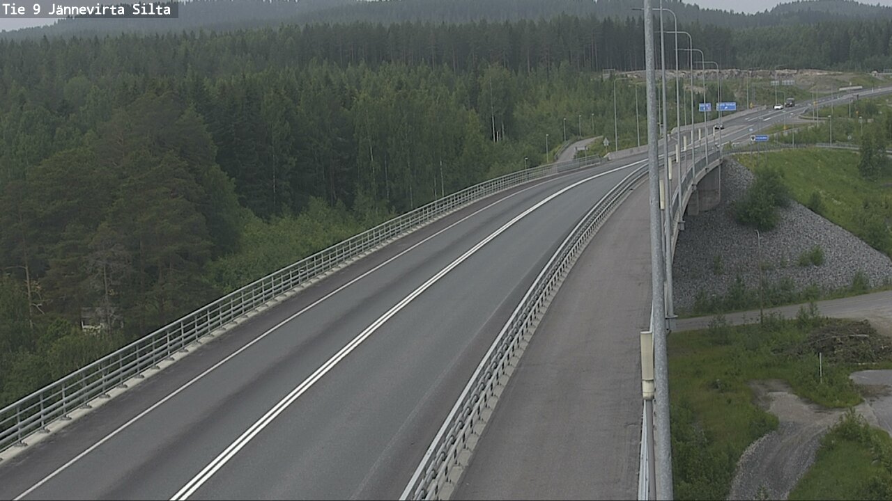 Kelikamerat Kuva Tie 9 Kuopio, Jännevirran silta, Kuopio, Pohjois-Savo