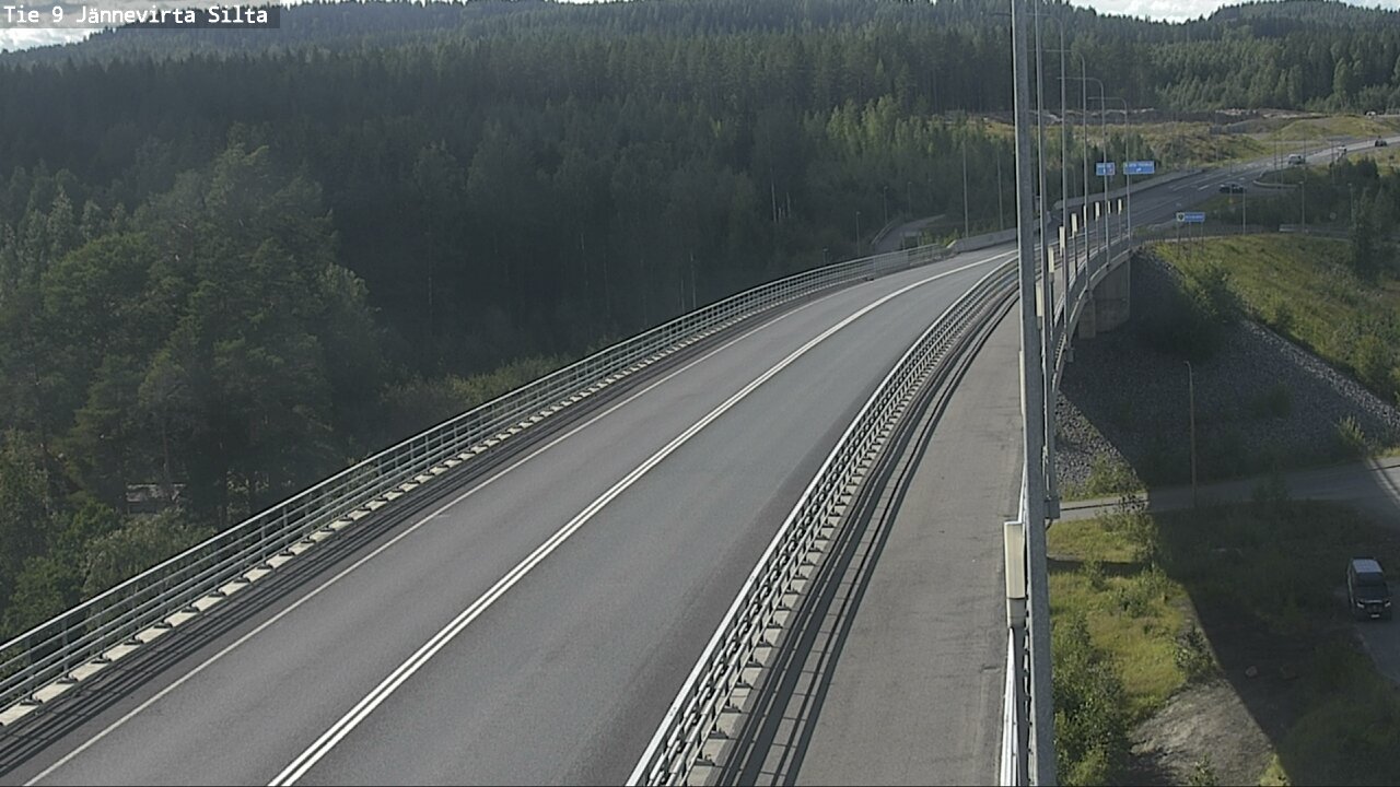 Kelikamerat Kuva Tie 9 Kuopio, Jännevirran silta, Kuopio, Pohjois-Savo