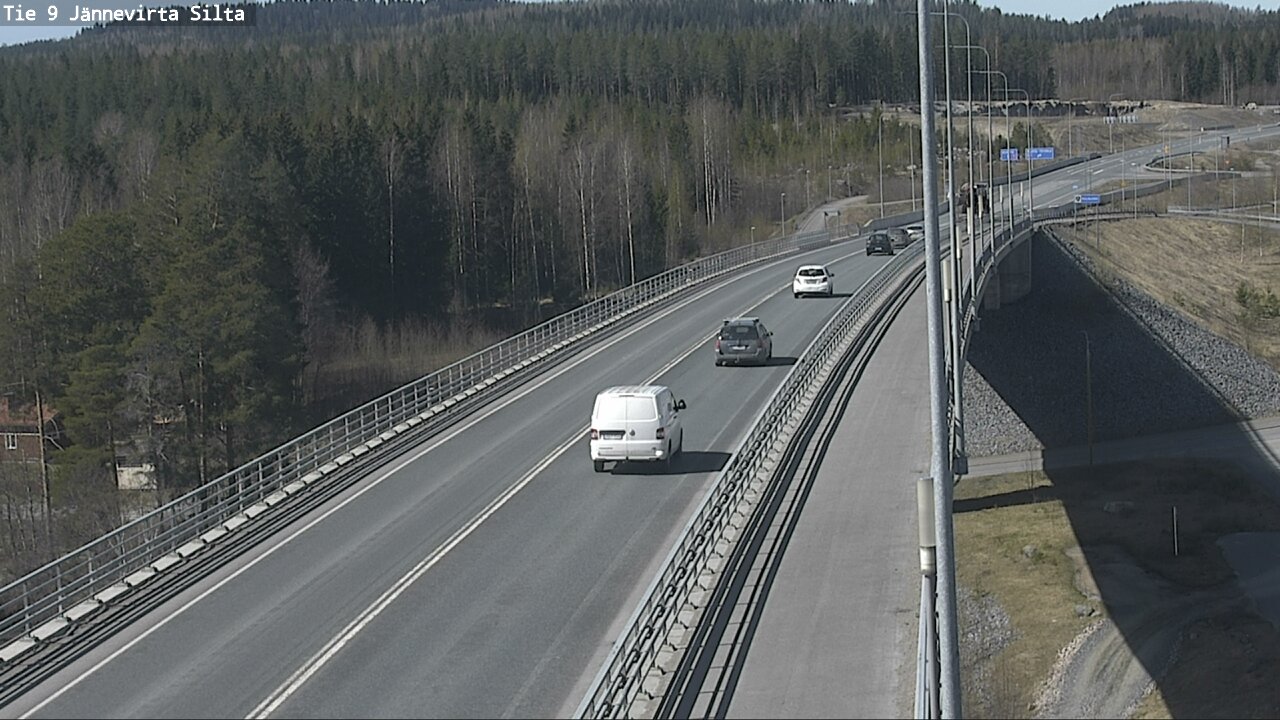Kelikamerat Kuva Tie 9 Kuopio, Jännevirran silta, Kuopio, Pohjois-Savo