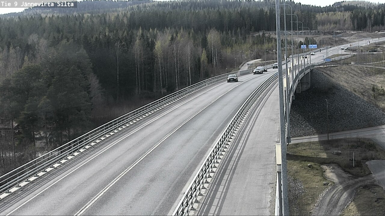 Kelikamerat Kuva Tie 9 Kuopio, Jännevirran silta, Kuopio, Pohjois-Savo