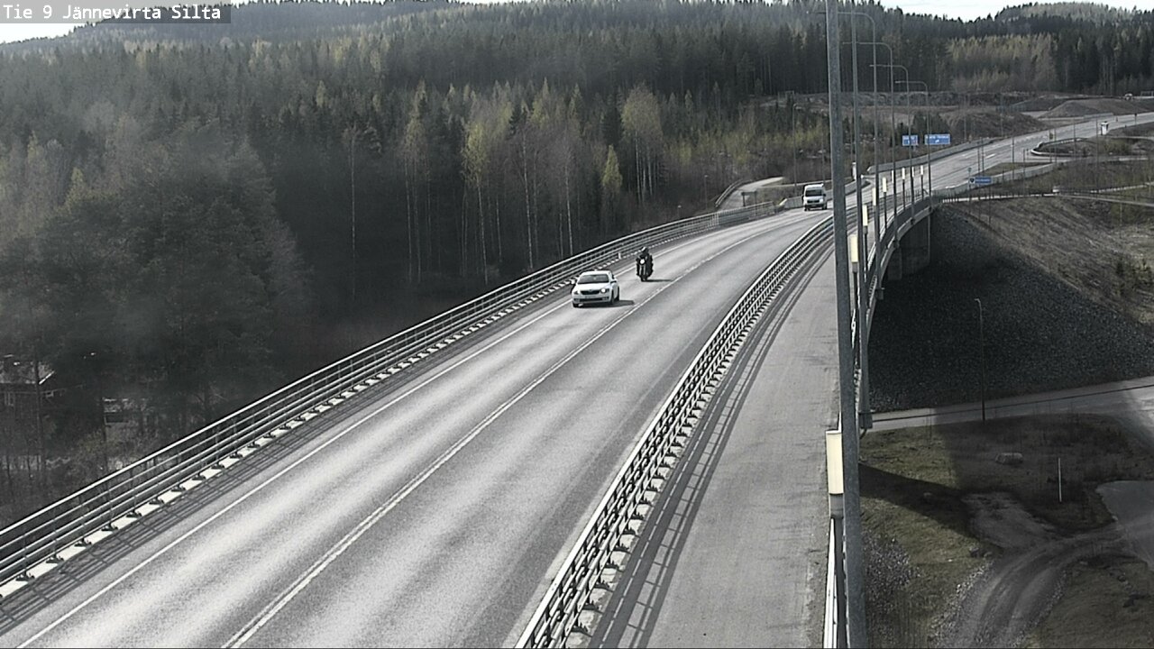 Kelikamerat Kuva Tie 9 Kuopio, Jännevirran silta, Kuopio, Pohjois-Savo