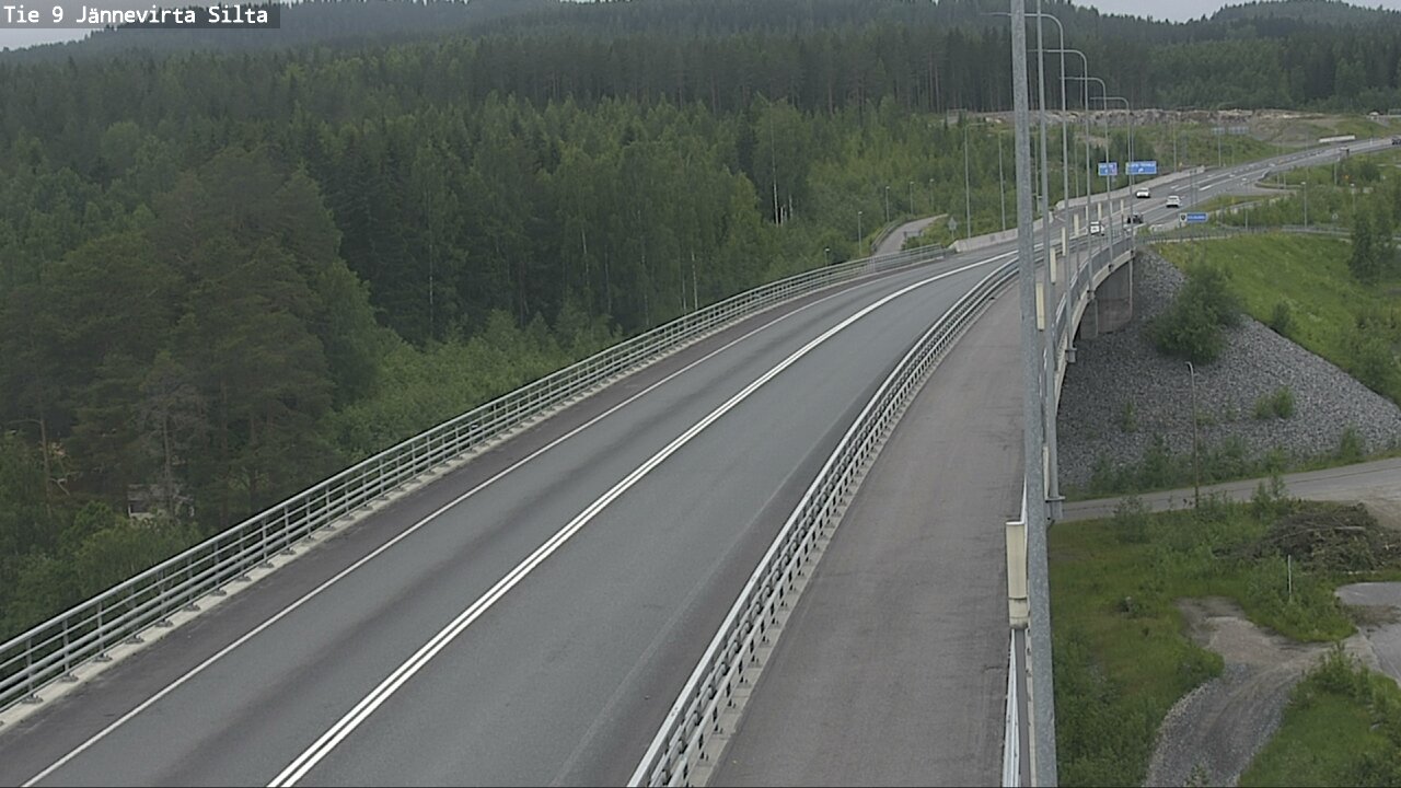 Kelikamerat Kuva Tie 9 Kuopio, Jännevirran silta, Kuopio, Pohjois-Savo