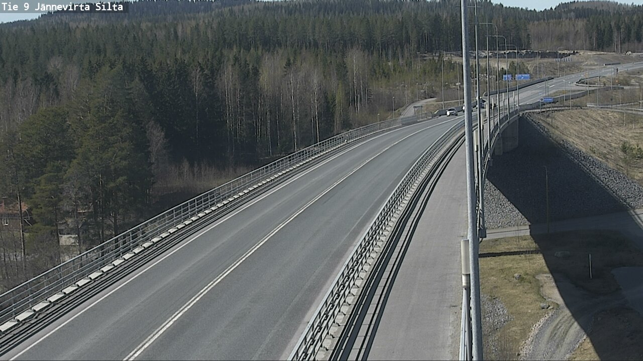 Kelikamerat Kuva Tie 9 Kuopio, Jännevirran silta, Kuopio, Pohjois-Savo