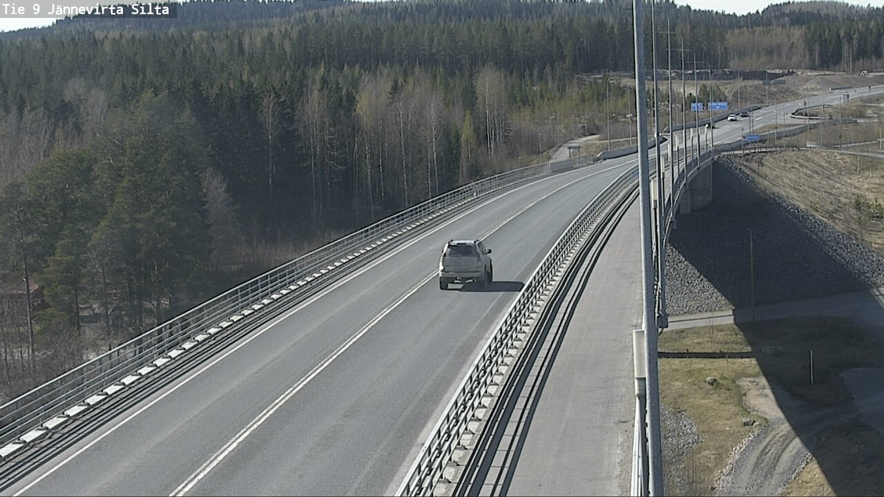 Kelikamerat Kuva Tie 9 Kuopio, Jännevirran silta, Kuopio, Pohjois-Savo