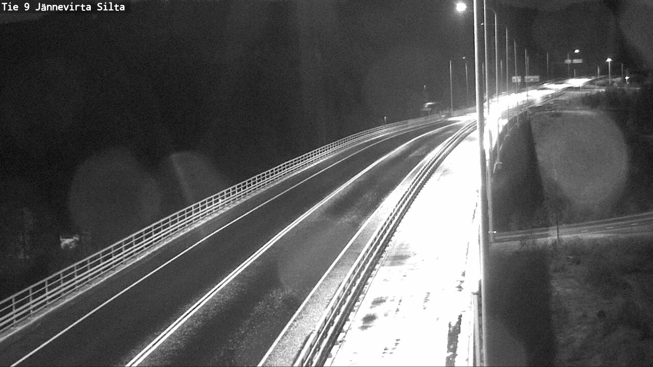 Weather Camera Image Road 9 Kuopio, Jännevirran silta, Kuopio, Pohjois-Savo
