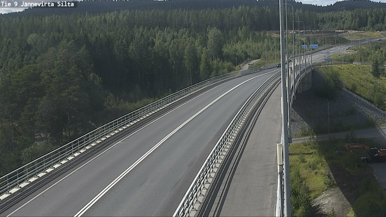 Kelikamerat Kuva Tie 9 Kuopio, Jännevirran silta, Kuopio, Pohjois-Savo