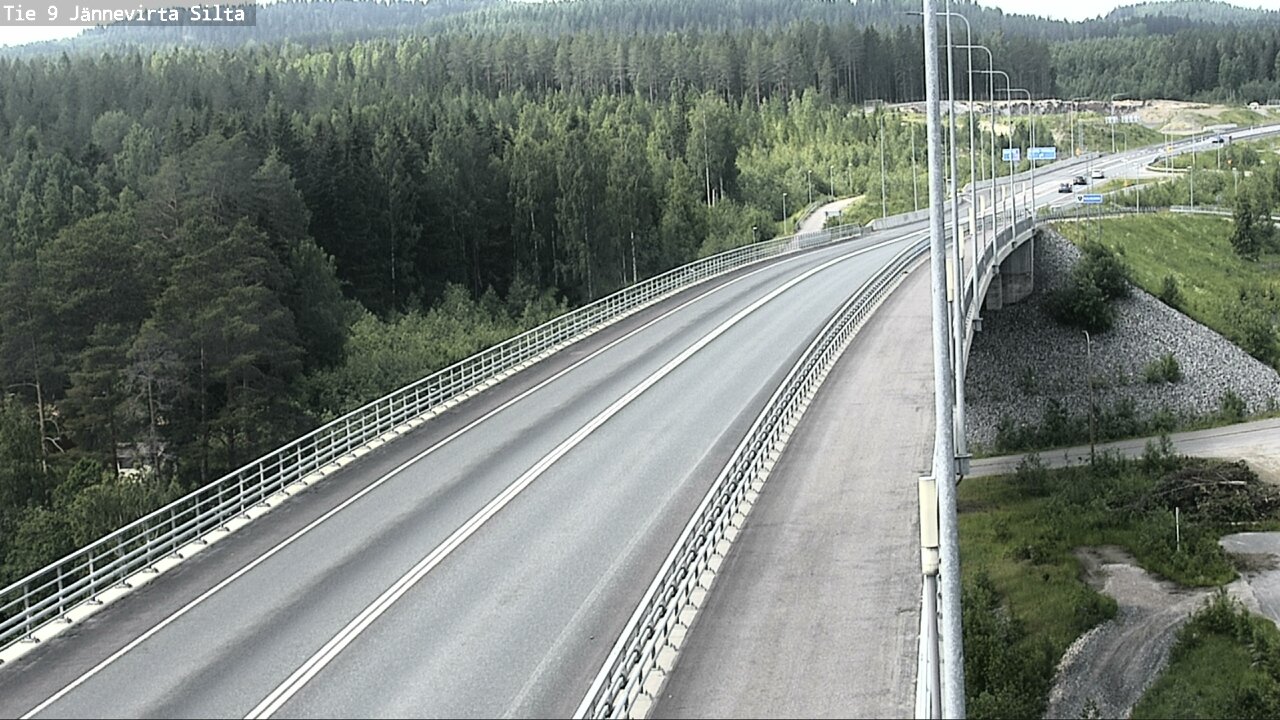 Kelikamerat Kuva Tie 9 Kuopio, Jännevirran silta, Kuopio, Pohjois-Savo