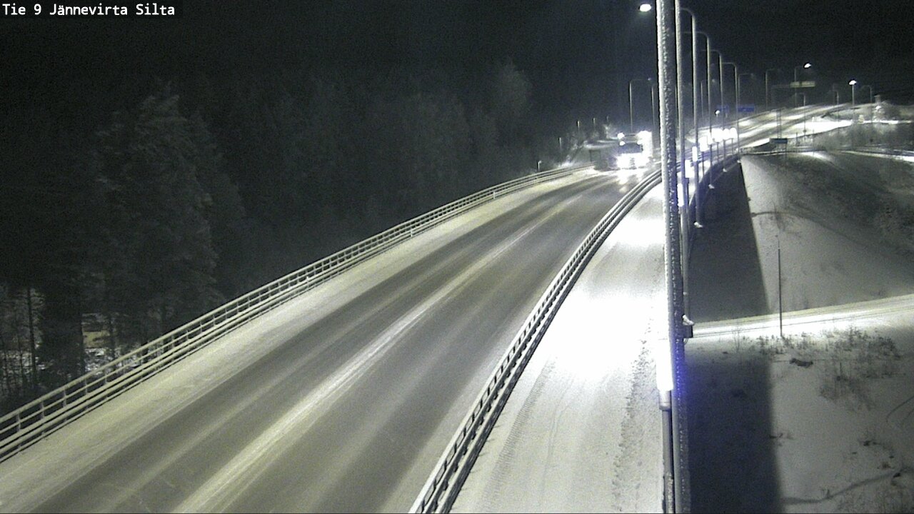 Weather Camera Image Väg 9 Kuopio, Jännevirran silta, Kuopio, Pohjois-Savo