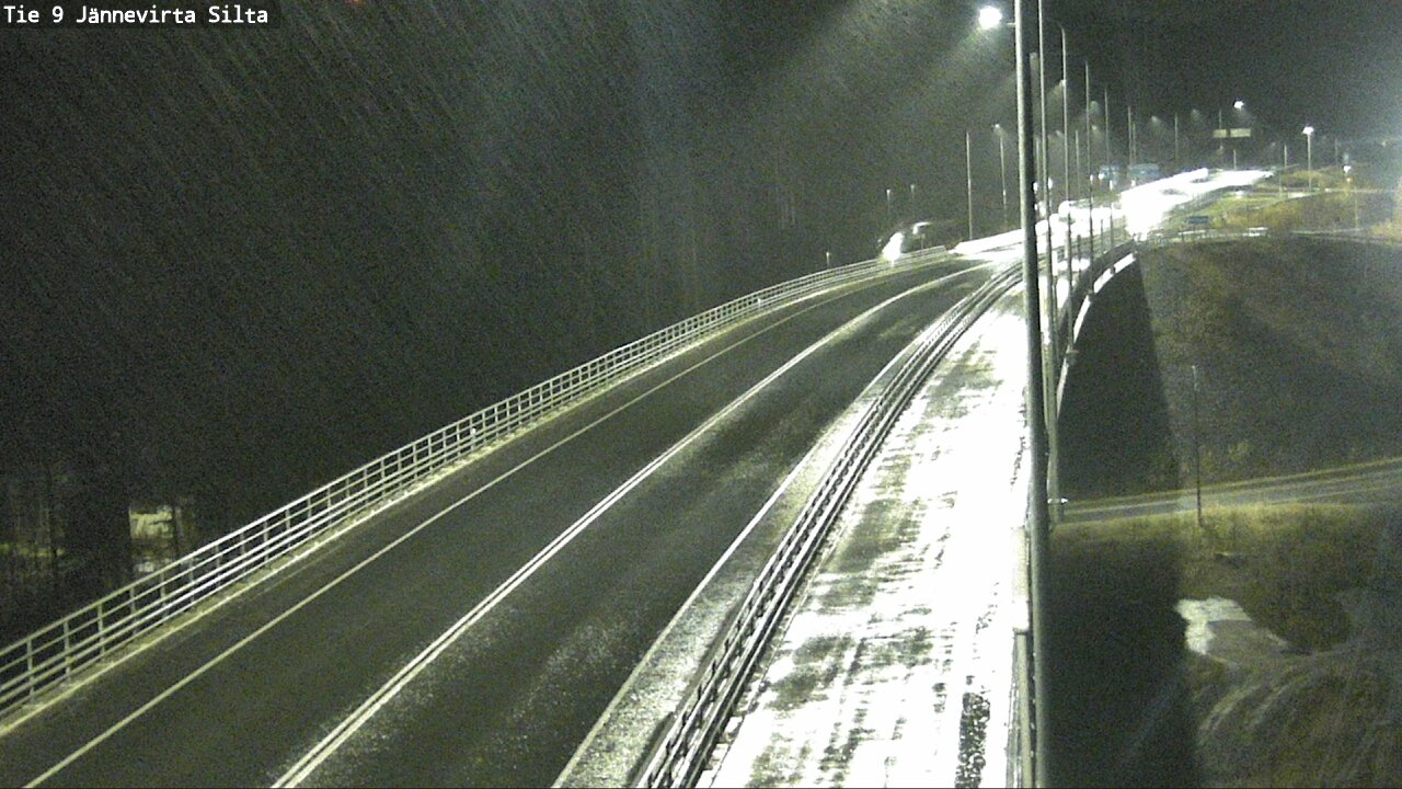 Weather Camera Image Väg 9 Kuopio, Jännevirran silta, Kuopio, Pohjois-Savo