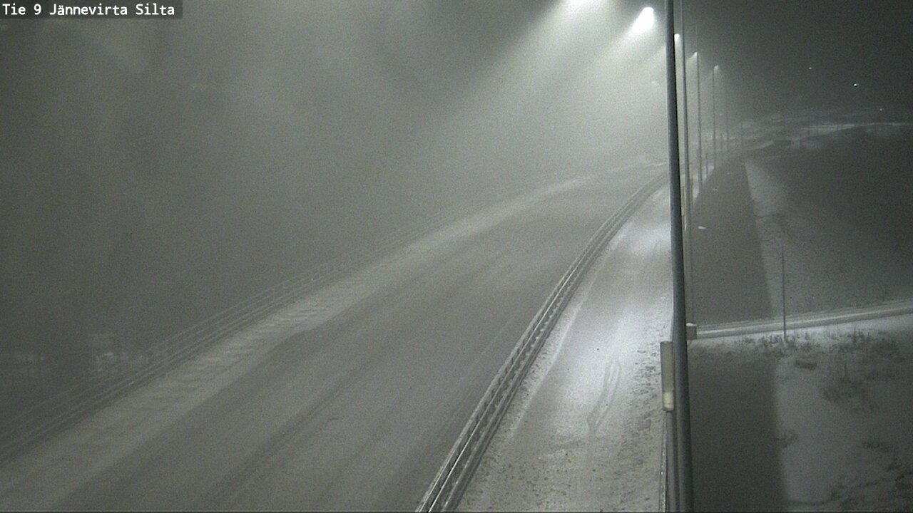 Weather Camera Image Road 9 Kuopio, Jännevirran silta, Kuopio, Pohjois-Savo