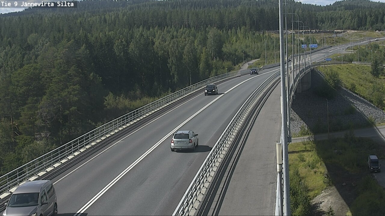 Kelikamerat Kuva Tie 9 Kuopio, Jännevirran silta, Kuopio, Pohjois-Savo