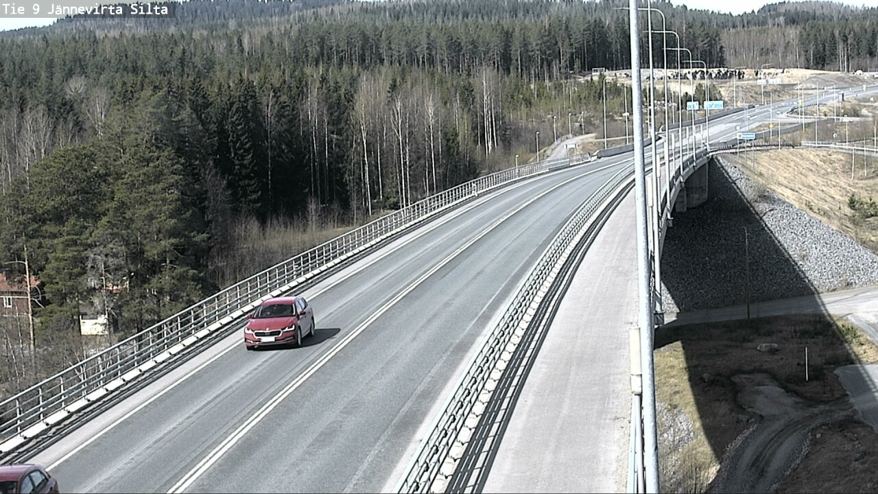Kelikamerat Kuva Tie 9 Kuopio, Jännevirran silta, Kuopio, Pohjois-Savo