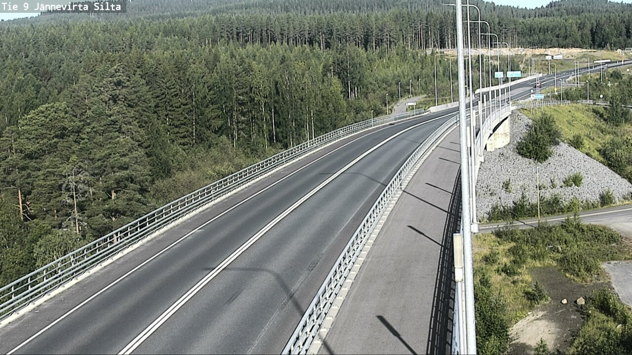 Kelikamerat Kuva Tie 9 Kuopio, Jännevirran silta, Kuopio, Pohjois-Savo