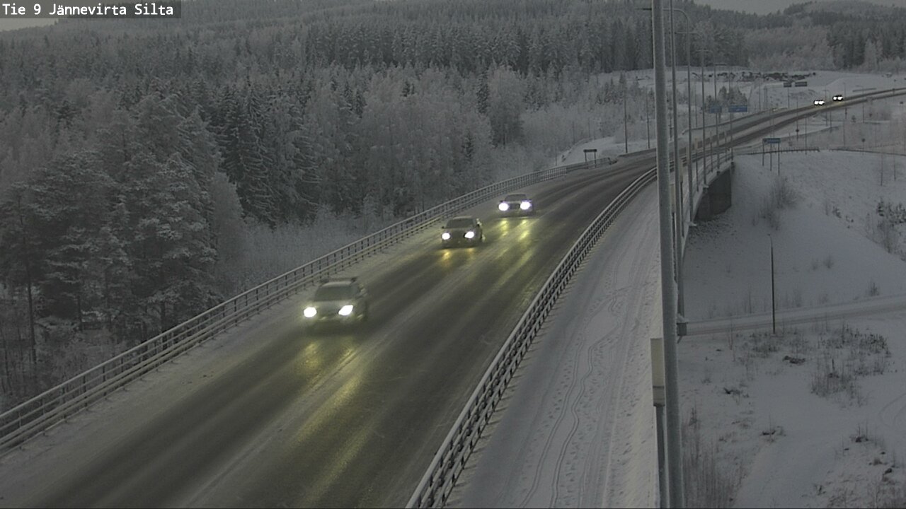 Kelikamerat Kuva Tie 9 Kuopio, Jännevirran silta, Kuopio, Pohjois-Savo