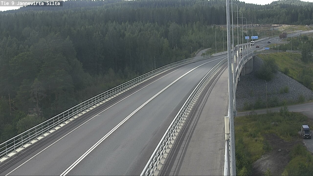 Kelikamerat Kuva Tie 9 Kuopio, Jännevirran silta, Kuopio, Pohjois-Savo