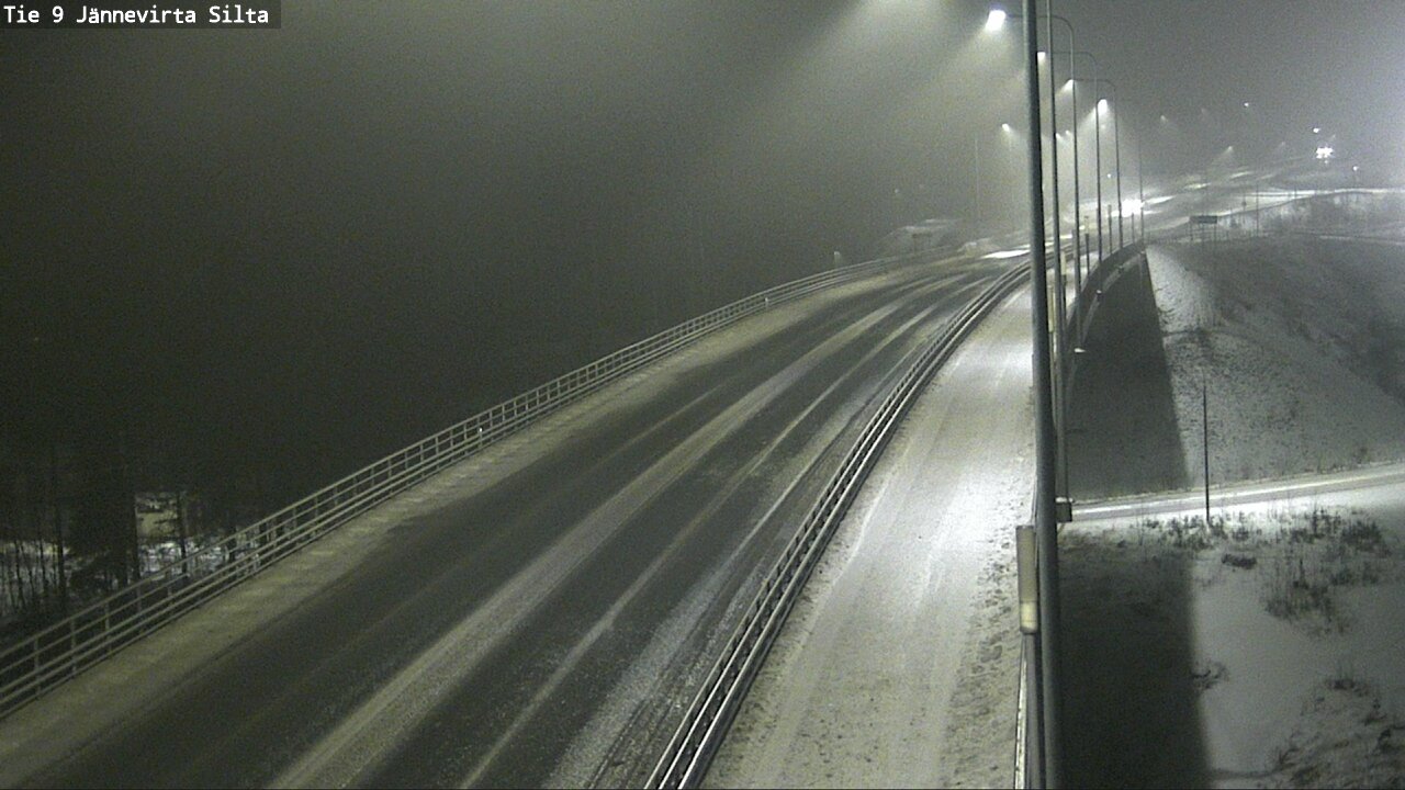 Weather Camera Image Road 9 Kuopio, Jännevirran silta, Kuopio, Pohjois-Savo