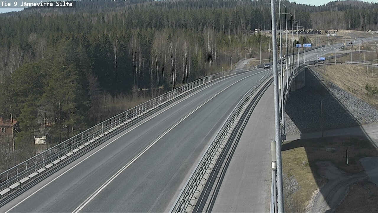 Kelikamerat Kuva Tie 9 Kuopio, Jännevirran silta, Kuopio, Pohjois-Savo