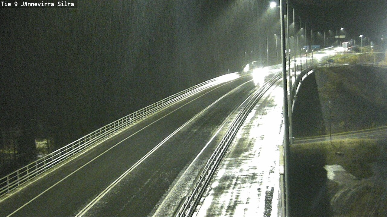 Weather Camera Image Väg 9 Kuopio, Jännevirran silta, Kuopio, Pohjois-Savo