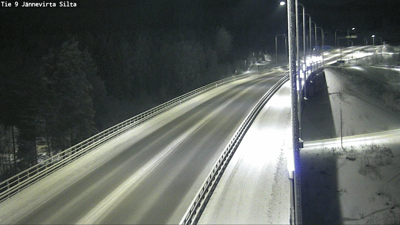 Weather Camera Image Väg 9 Kuopio, Jännevirran silta, Kuopio, Pohjois-Savo