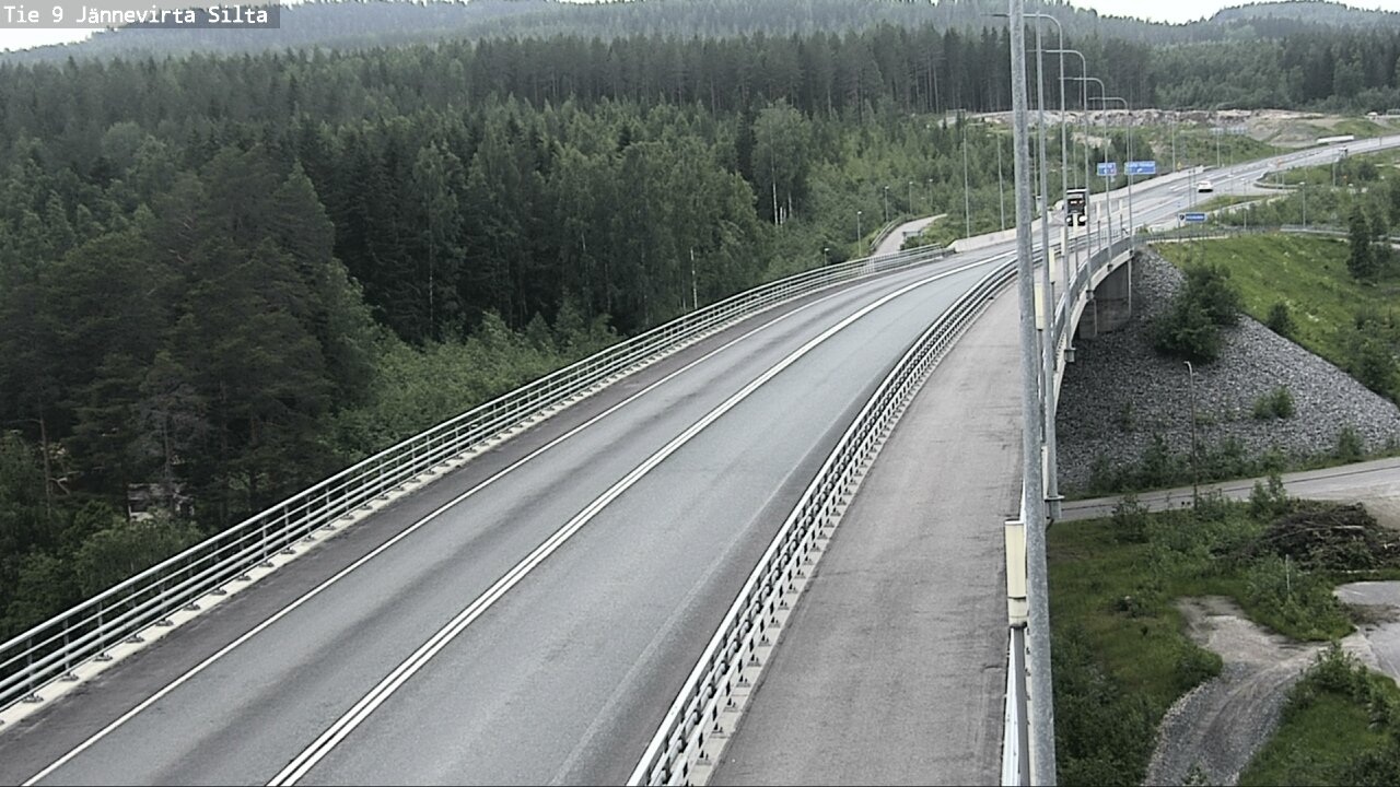 Kelikamerat Kuva Tie 9 Kuopio, Jännevirran silta, Kuopio, Pohjois-Savo