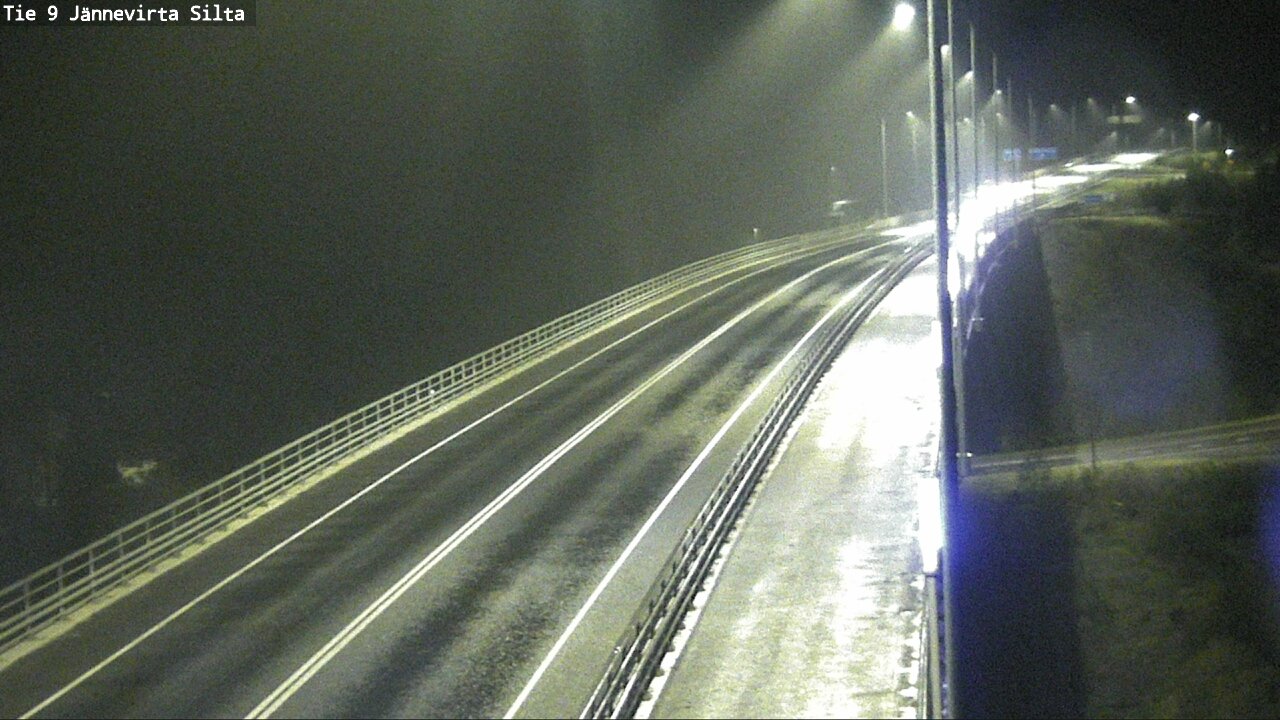 Weather Camera Image Road 9 Kuopio, Jännevirran silta, Kuopio, Pohjois-Savo
