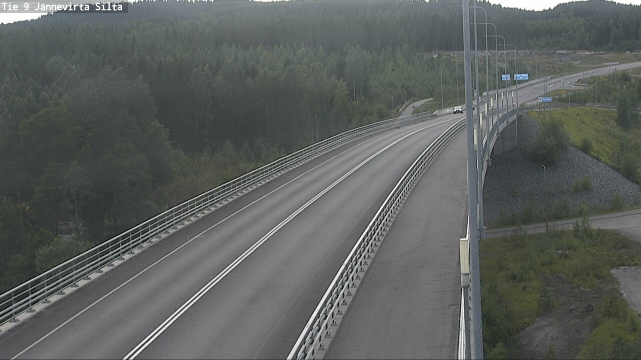 Kelikamerat Kuva Tie 9 Kuopio, Jännevirran silta, Kuopio, Pohjois-Savo