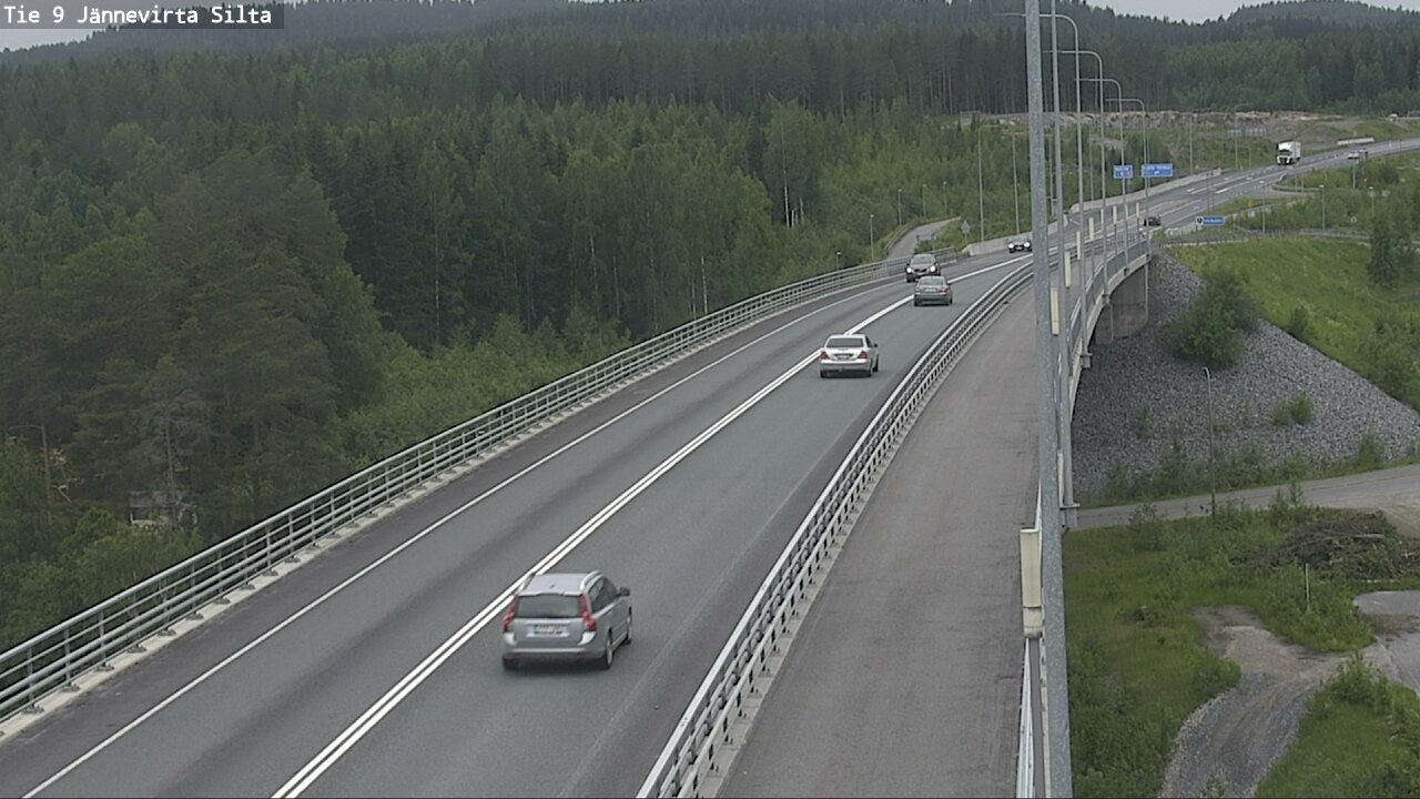 Kelikamerat Kuva Tie 9 Kuopio, Jännevirran silta, Kuopio, Pohjois-Savo