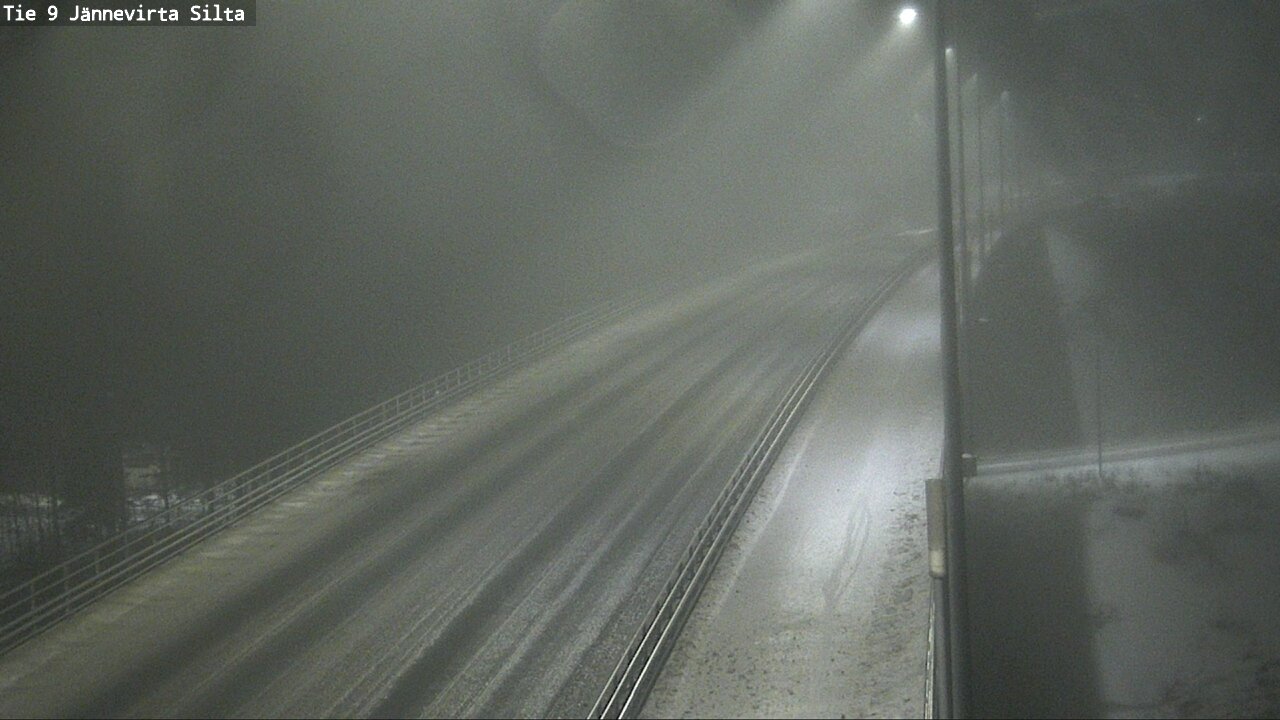 Weather Camera Image Road 9 Kuopio, Jännevirran silta, Kuopio, Pohjois-Savo