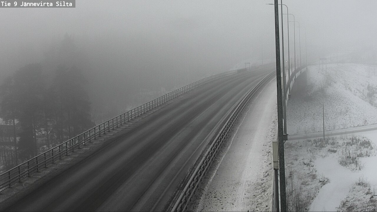 Weather Camera Image Road 9 Kuopio, Jännevirran silta, Kuopio, Pohjois-Savo