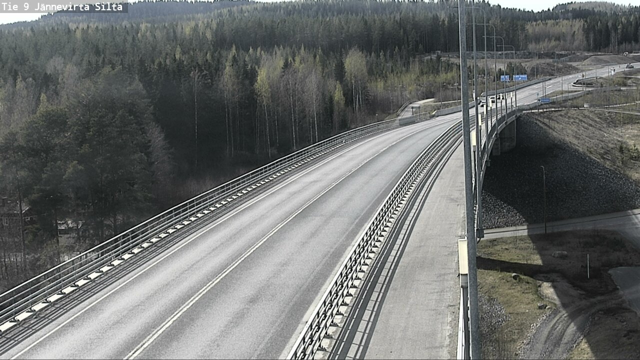 Kelikamerat Kuva Tie 9 Kuopio, Jännevirran silta, Kuopio, Pohjois-Savo
