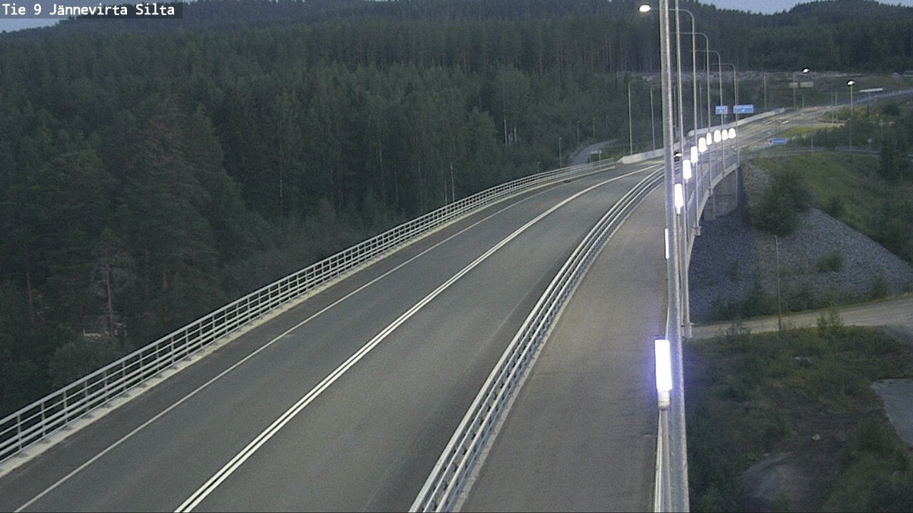 Kelikamerat Kuva Tie 9 Kuopio, Jännevirran silta, Kuopio, Pohjois-Savo