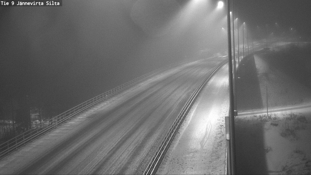 Weather Camera Image Road 9 Kuopio, Jännevirran silta, Kuopio, Pohjois-Savo